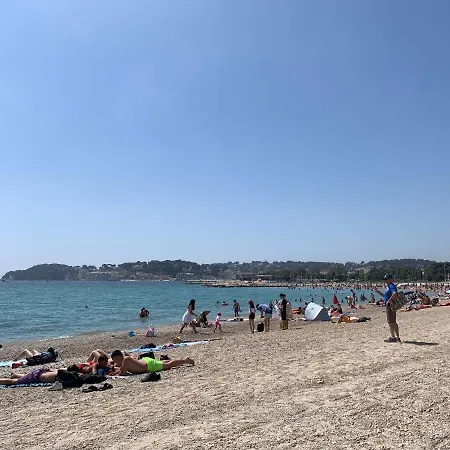 Apartman L'appart De La Sanary, Confort Absolu, A Pied, Port, Plage, Clim Et Garage Prive