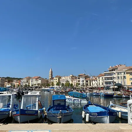 L'appart De La Sanary, Confort Absolu, A Pied, Port, Plage, Clim Et Garage Prive Apartman *