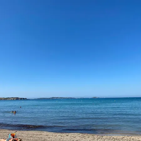 Apartman L'appart De La Sanary, Confort Absolu, A Pied, Port, Plage, Clim Et Garage Prive Sanary-sur-Mer